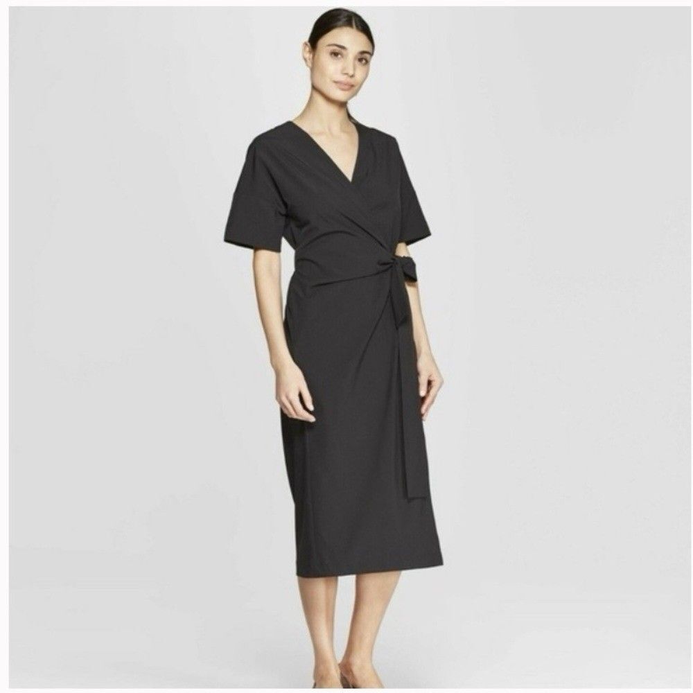 Prologue Black True Wrap Dress